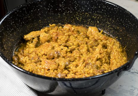 Receta fácil de arroz con pollo para niños